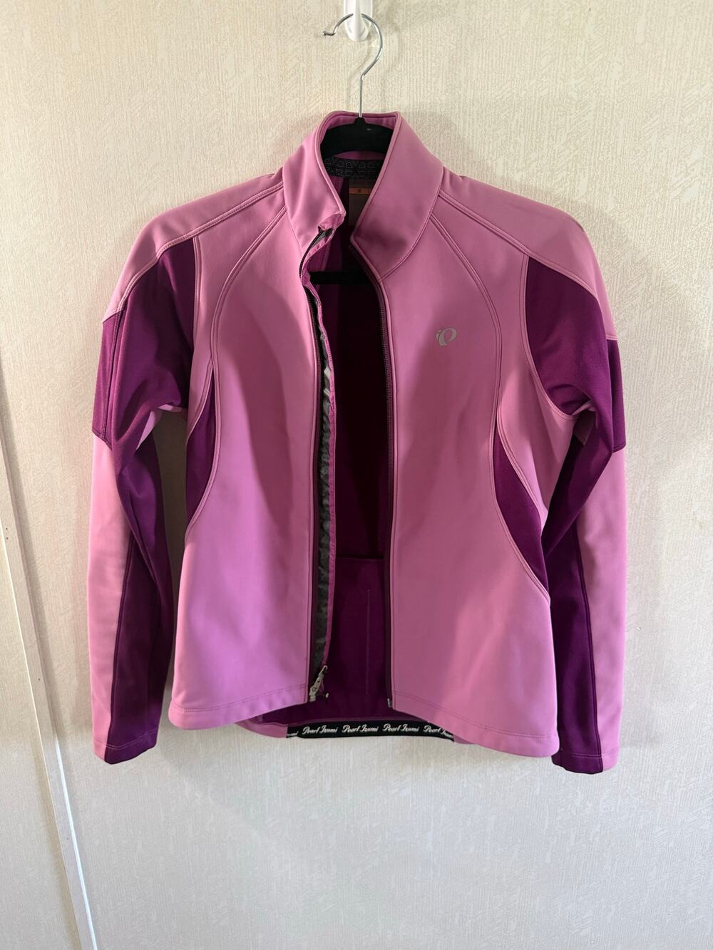 Pearl Izumi ELITE Women's Softshell Cycling Jacket Pink Purple Size Small